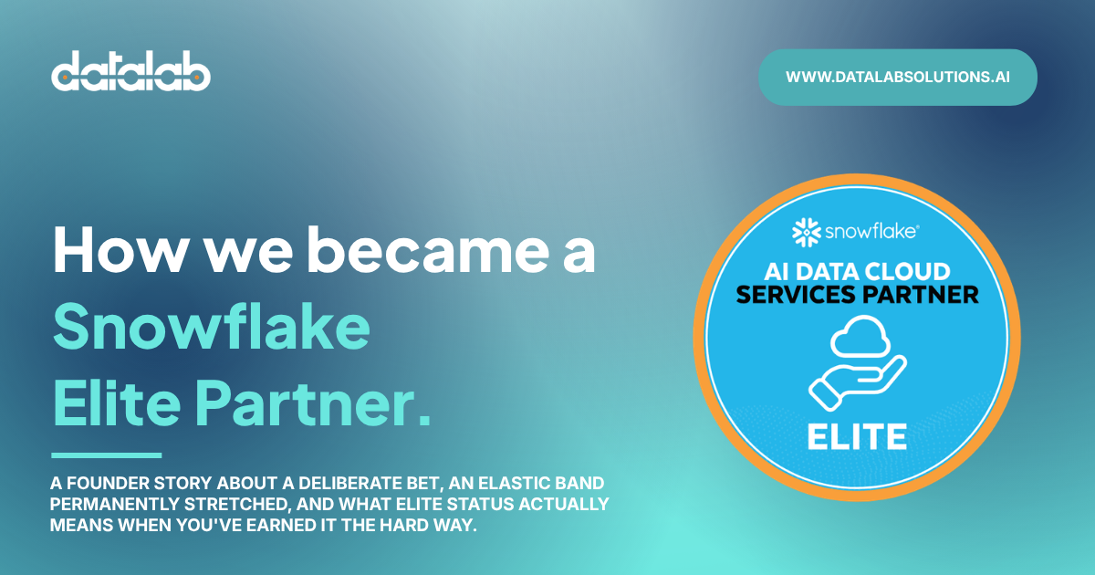 How Datalab became a Snowflake Elite Partner in four years