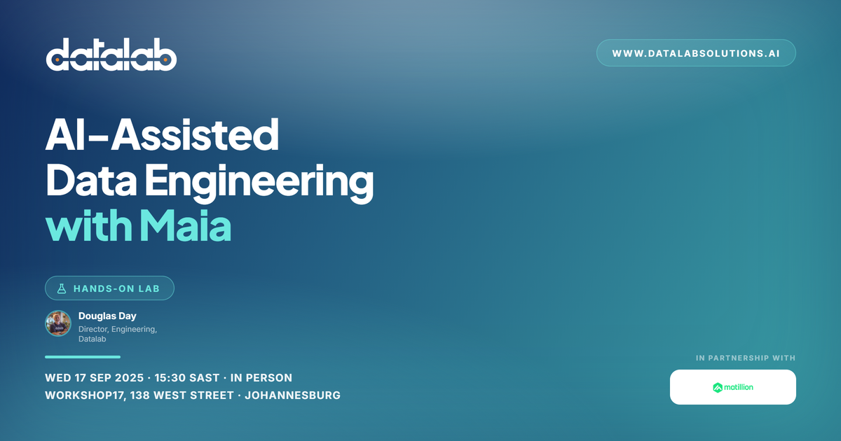 Hands-on Lab: AI-Assisted Data Engineering with Maia