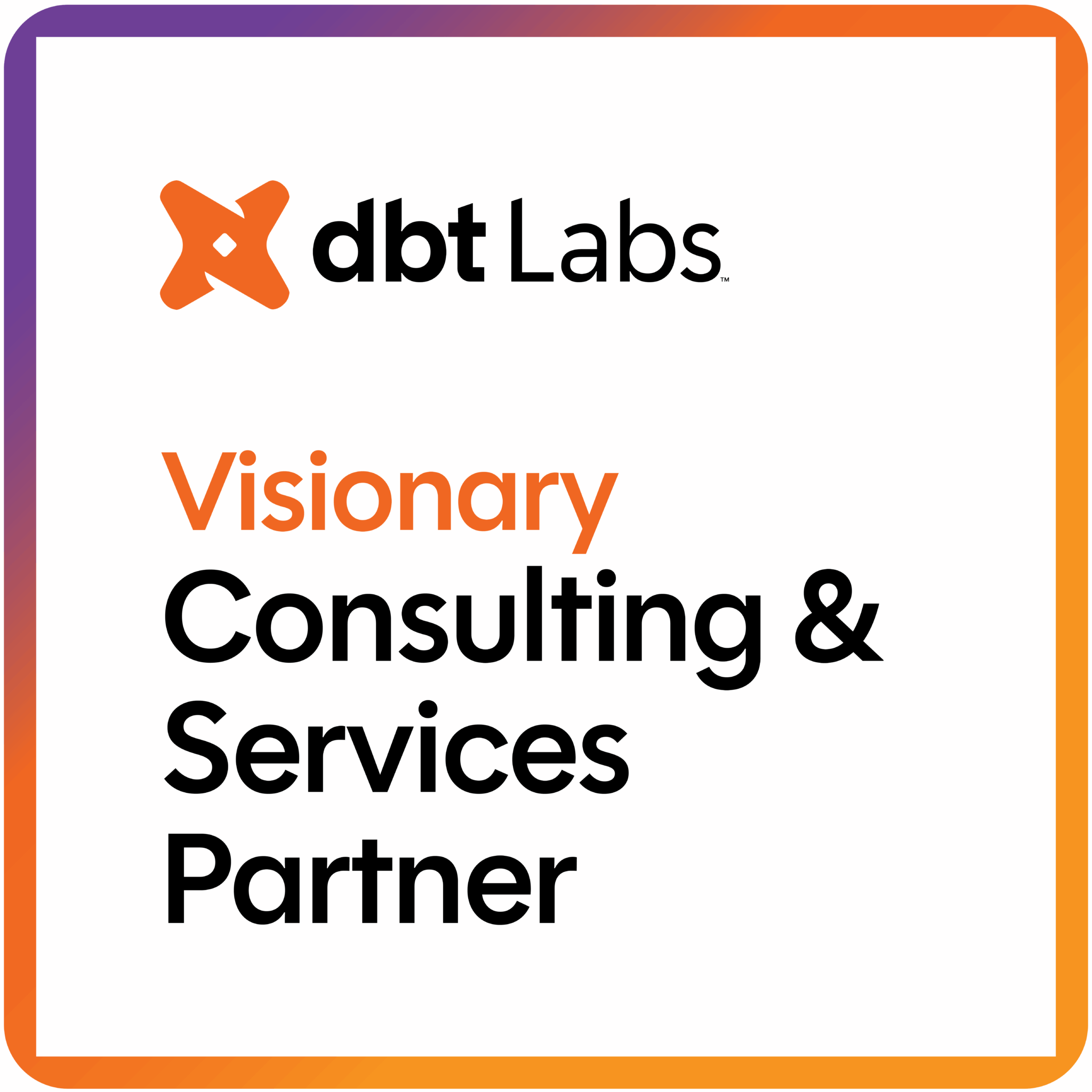 dbt partner badge