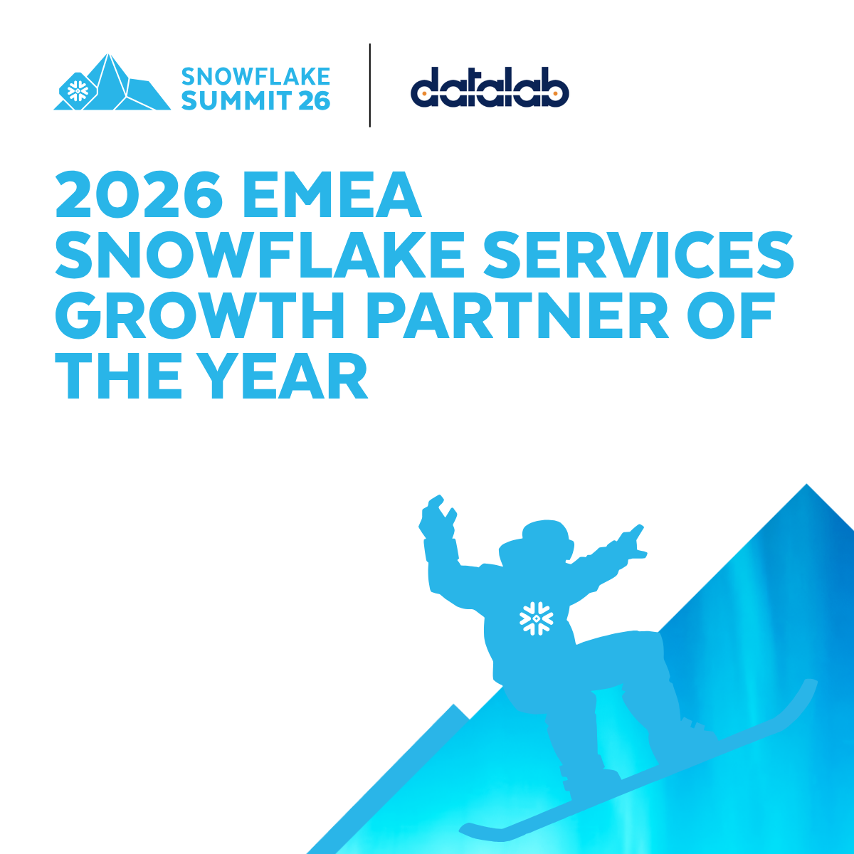 Snowflake EMEA Growth Partner of the Year 2026